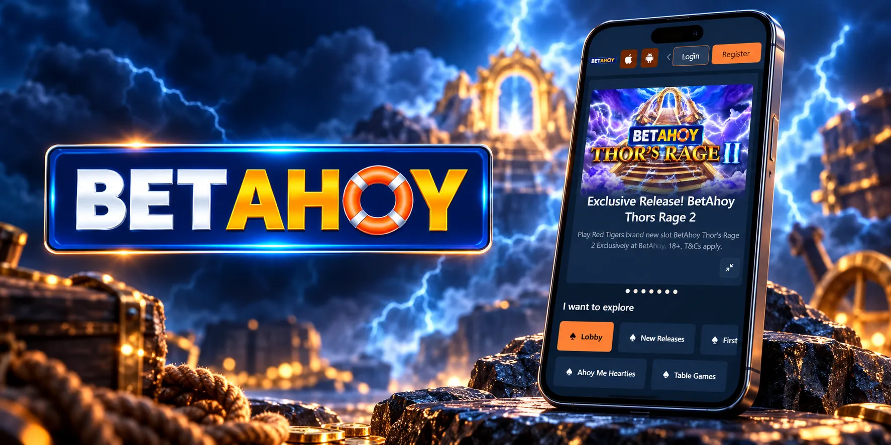 BetAhoy Casino App Screenshot